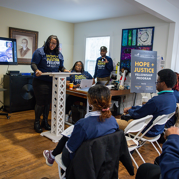 National Coalition on Black Civic Participation’s Thomas W. Dortch, Jr. Institute at Clark Atlanta University Hosts 2025 Hope & Justice Fellowship Orientation and Welcome Dinner & Pinning Ceremony