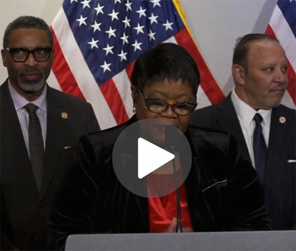 NCBCP Joined CBC Members for a Capitol Hill Press Conference Addressing the Impact of Trump's Policies on Black Americans
